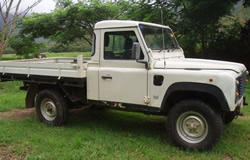 Landrover 110 Cab Chassis